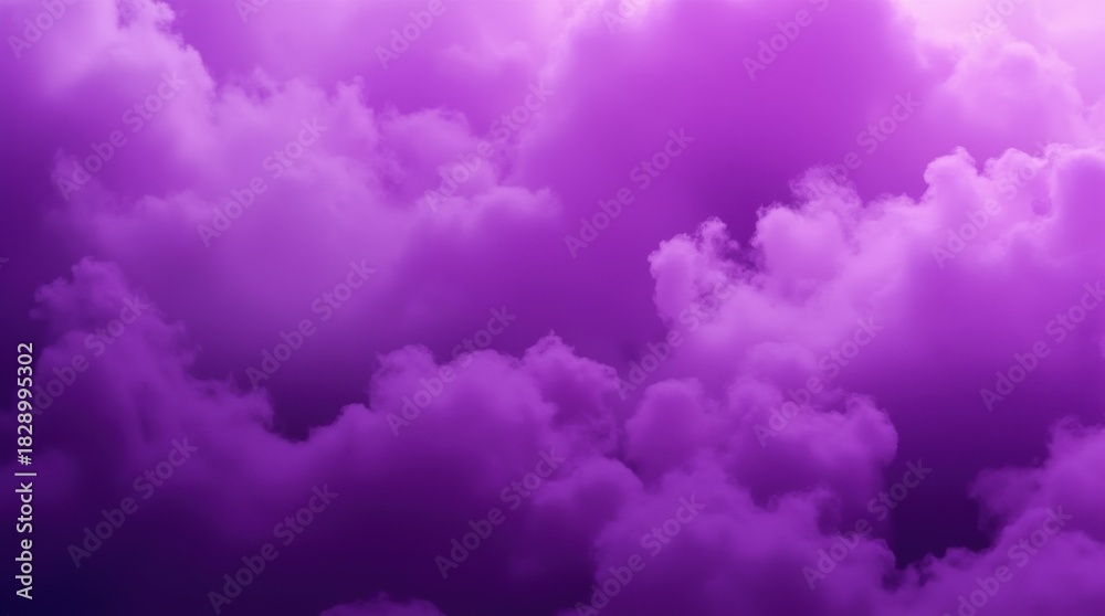 Fototapeta premium Abstract purple smoke mist fog on particles embers background