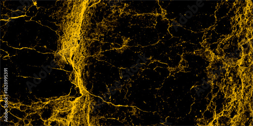 Vintage yellow texture on grey color design on dark background. Backdrop dark paper texture grungy background. Abstract minimalist texture for poster layout. Watercolor canvas for creative design