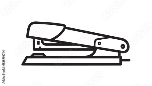 stapler isolated on white