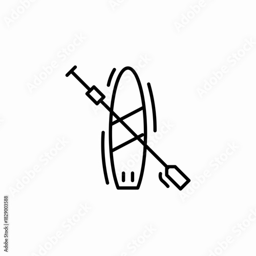 kayak sports icon sign vector