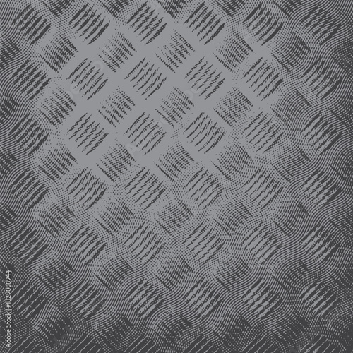 Vector background graphic, halftone steel background, steel wall background.