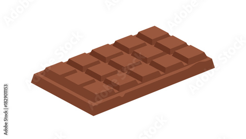 Delicious milk chocolate bar temptation for sweet dessert lovers craving an indulgent treat