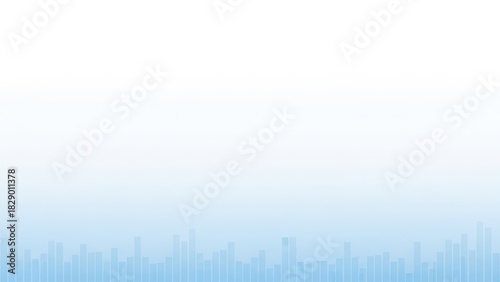 Abstract blue gradient with vertical lines creating a modern graphic design