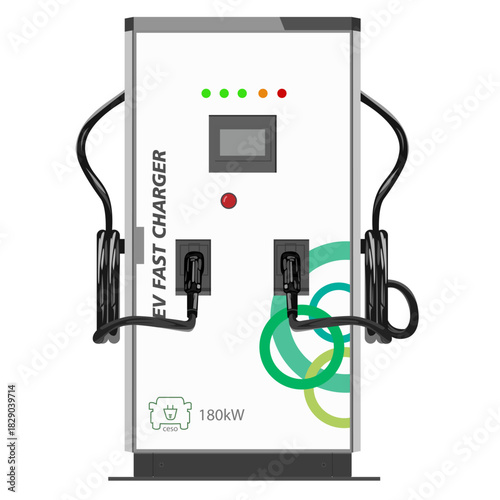 EV changing station vector
