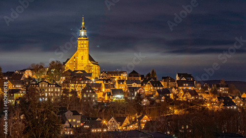 Die Bergstadt Schneeberg im Advent – Anlichteln im Erzgebirge