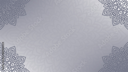 Mandala Background - Gradient round mandala .Hand Made design by vishal Singh. Christmas Fest