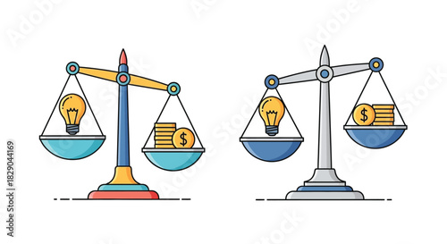 Balancing innovation and finance a conceptual illustration of idea value