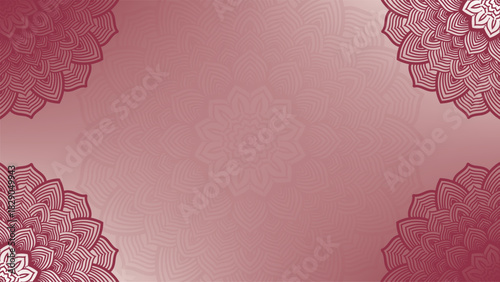 Mandala Background - Gradient round mandala .Hand Made design by vishal Singh. Christmas Fest