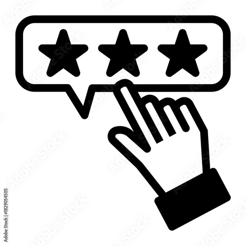Experience Satisfaction Testimonial Assessment Icon from Customer Assessment Collection (Mixed style)