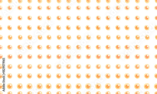 水彩で描いたたくさんのいくら背景　ベクター