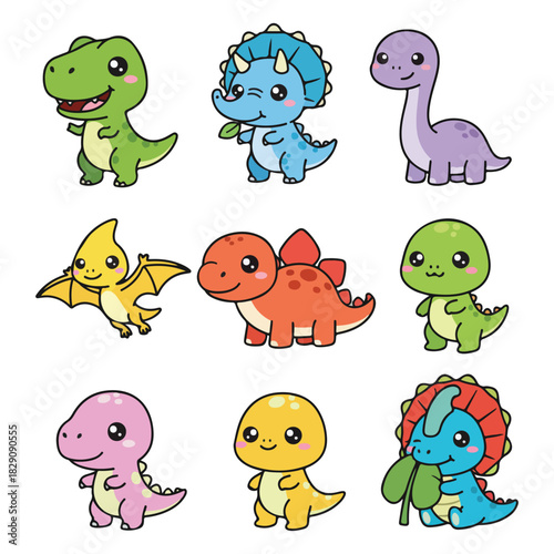 Cute Dinosaur Set