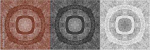 Boho simple seamless design