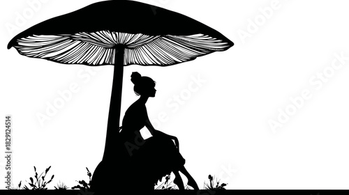 Black and white line art illustration of hands holding a heart-shaped gift box with a bow, symbolizing love, romance, and celebration.