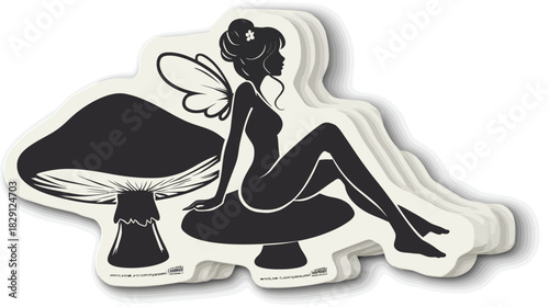 Black and white line art illustration of hands holding a heart-shaped gift box with a bow, symbolizing love, romance, and celebration.