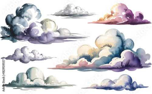 Mixed Cloud Types for Weather Projects
