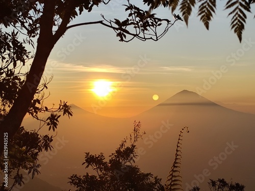 Sunrise over the mountains