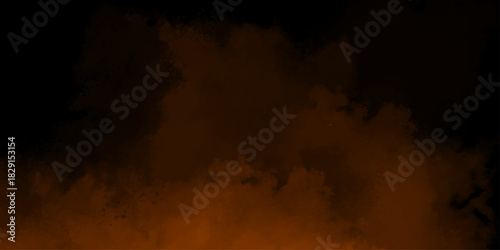 Brown clouds in the black sky. Surreal background with copy space for text, design. Wide banner. Soft pink to magenta gradient background with subtle grain texture symbolizes warmth romance.