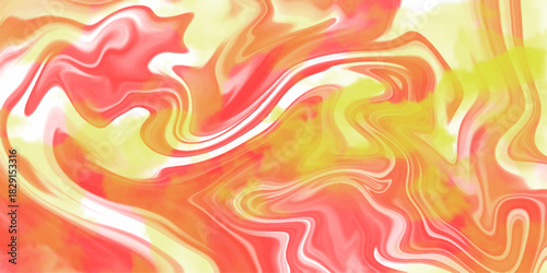 Abstract gradient artwork. Colorful liquid marble style background. Multicolored background. Vibrant and trendy fluid background design for party, banner, cover, print, promotion, sale, greeting. 
