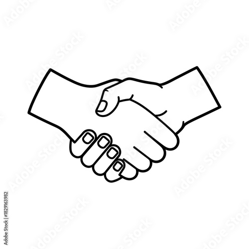Handshake Symbol Icon