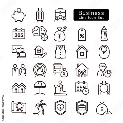 ビジネスアイコンセット