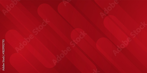 Abstract Geometric modern with Red color wave background for template. background for posters, placards, brochures, banners, headers, covers.EPS10