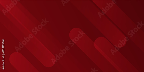 Abstract Geometric modern with Red color wave background for template. background for posters, placards, brochures, banners, headers, covers