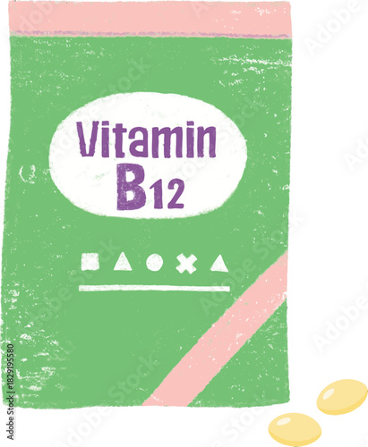 ビタミンB12のサプリメント