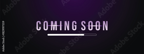 Elegant Coming Soon Background Vector with Soft Dark Lighting and Smooth Wave Shapes
