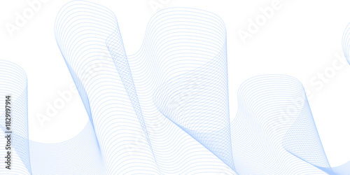 Abstract wave background with soft cotton texture lines pattern design