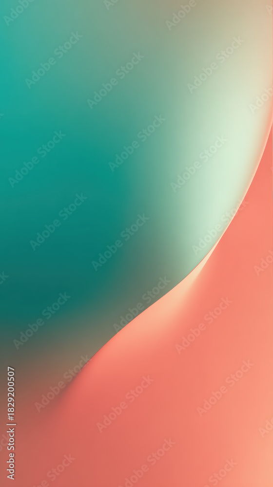 Obraz premium 静穏に漂うデュオトーンの洗練背景 / Serene Duotone Refined Background 