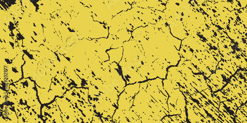 yellow black brush wrap car sticker pattern abstract banner sporty lines black yellow color combination grunge brush pattern racing motorsport  design, Eps 10.