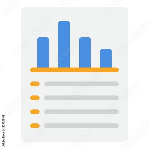 Data Analytics Bar Chart Icon