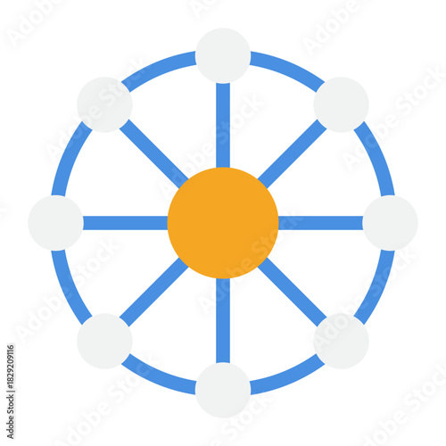 Network Diagram Icon