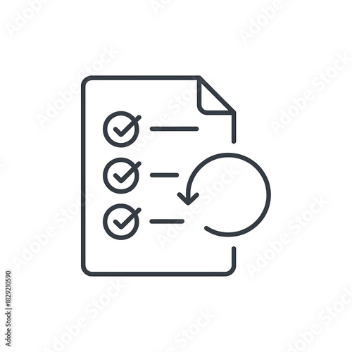 process automation checklist streamlining tasks enhancing workflow efficiency on a to-do list perfect for illustrating digital transformation and system updates.