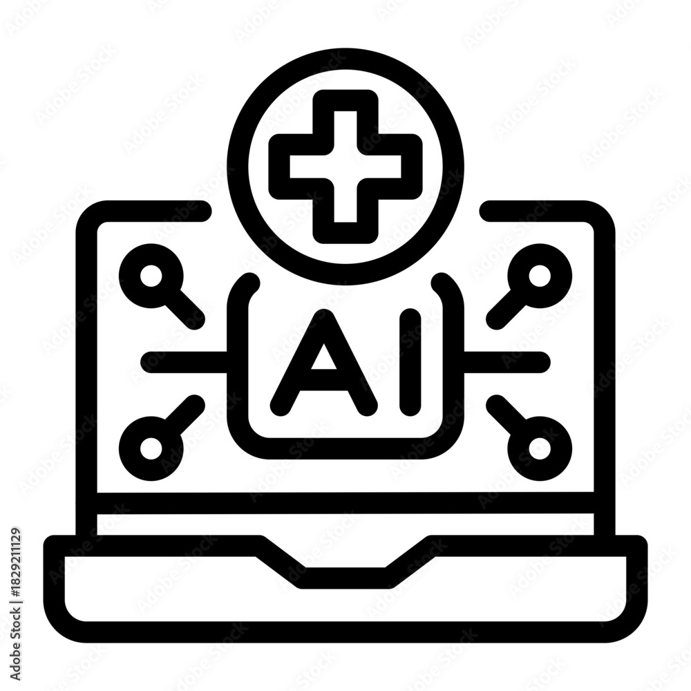 Obraz premium medical technology icon