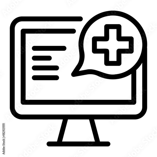 medical data icon