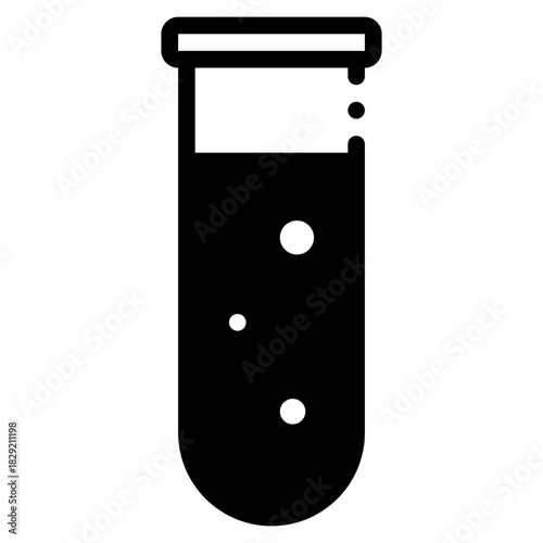 Test Tube with Liquid