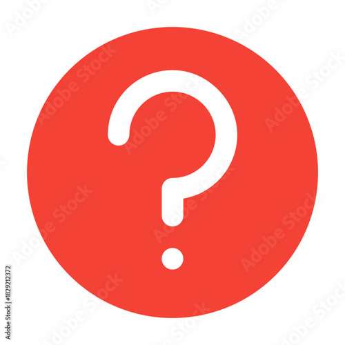 Red Question Mark Icon