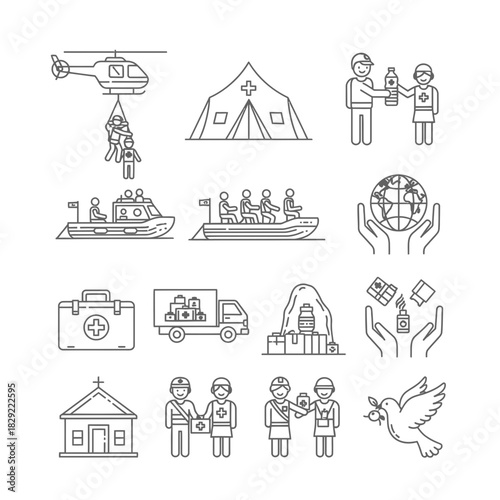 Compassionate aid workers deliver vital supplies and hope worldwide through modern humanitarian efforts and global support systems