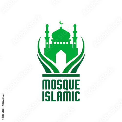 Simple flat mosque design