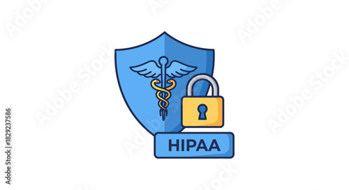 hippa compliance for secure medical data ensuring patient information privacy with cybersecurity measures against cyber threats ideal for healthcare.