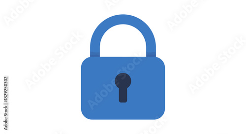 security lock ensuring data protection and privacy safeguarding sensitive information online ideal for cybersecurity campaigns and digital safety guides