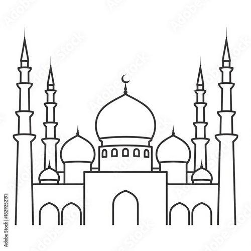 mosque vector png 