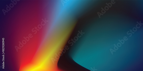 Abstract Liquid Gradient Background. Design for Ads, Banners, Posters, Covers, Web, Brochures, Wallpapers, and Flyers. Vector art.