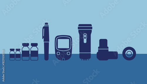 Essential Diabetes Care Supplies, Glucometer and Insulin Devices, Medical Monitoring Equipment