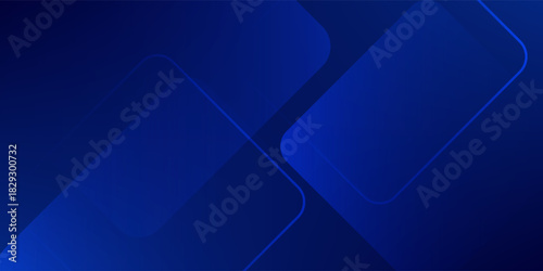 Abstract dark blue geometric background. Dynamic shapes composition. Cool background design for posters. abstract gradient blue background.