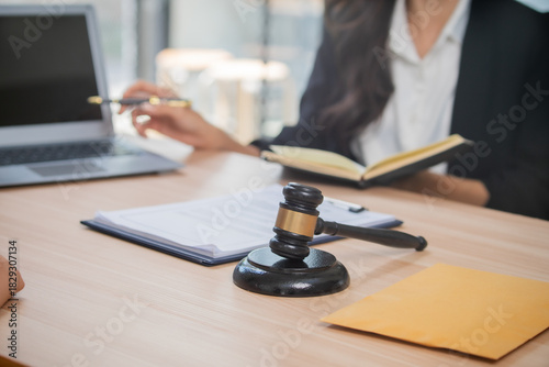 A professional attorney who reviews legal documents, provides fair advice, and strategic guidance in formal court matters, contracts, judgments, partnerships, rights, and powers.
