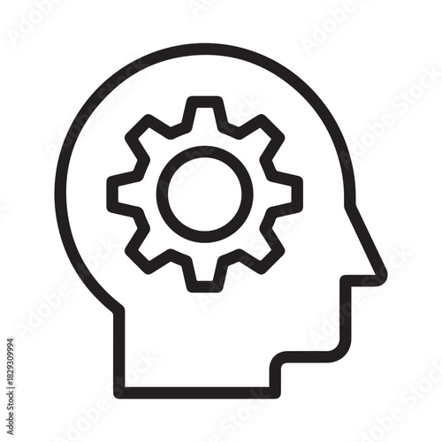 Inventor icon in vector illustration