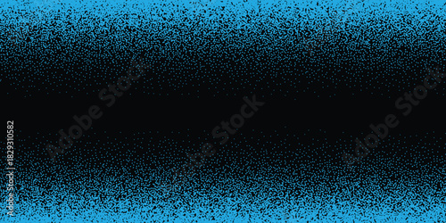 horizontal blue dots background. blue and black grunge background. blue vector dots. eps10