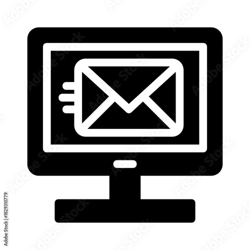 Suitable for technology blogs, email marketing materials, website banners, or social media posts. Perfect for digital communications and notifications visuals.
